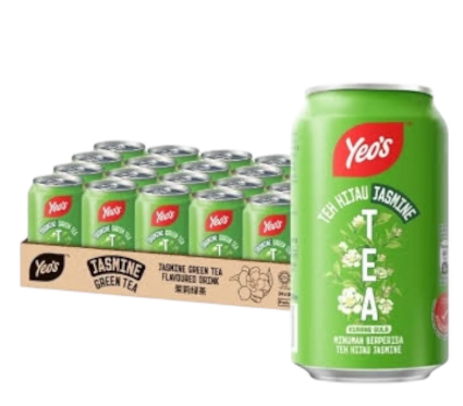 YEOS JASMINE GREEN TEA 24 X 30 CL